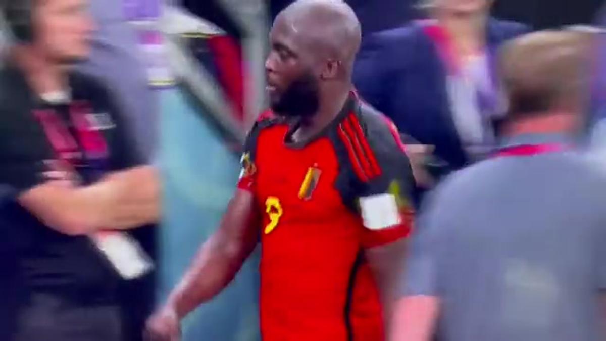Romelu Lukaku in Croatia - Belgia