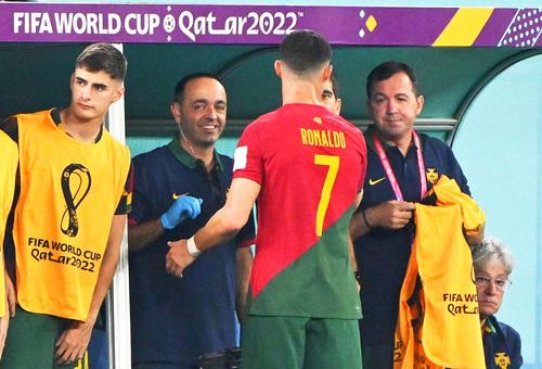 Cristiano Ronaldo pe banca Portugaliei, foto: Imago