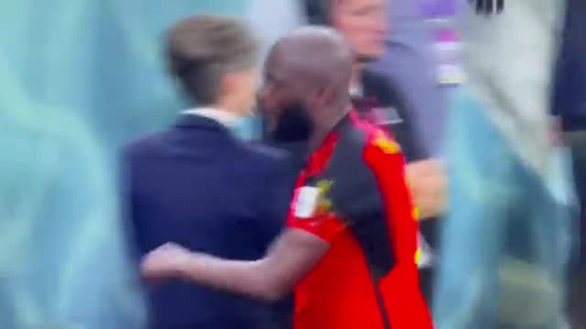 Romelu Lukaku in Croatia - Belgia
