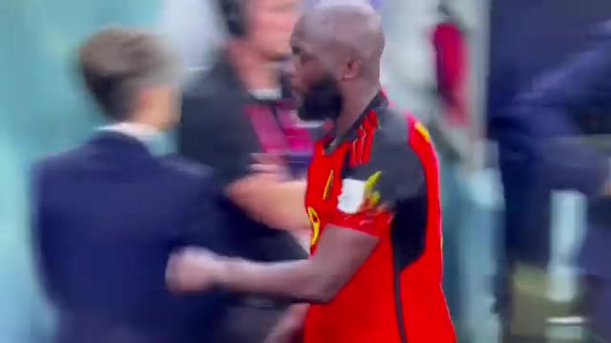 Romelu Lukaku in Croatia - Belgia