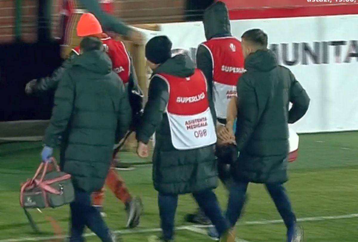 Fault Ismael Diomande în FC Voluntari - Petrolul