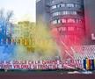 Un mesaj afișat în anii trecuți pe stadionul lui Dinamo, cu ocazia zilei de 1 Decembrie / Sursă foto: Facebook