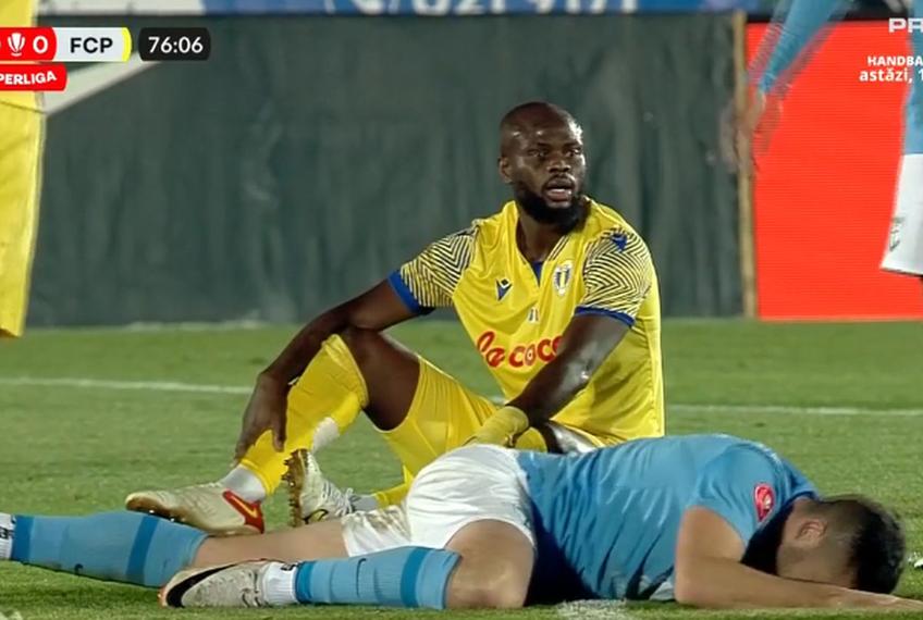 Ismael Diomande, mijlocaș defensiv la Petrolul Ploiești, a fost eliminat