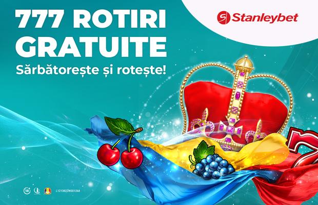 Sărbătorește cu rotiri gratuite de 1 decembrie!