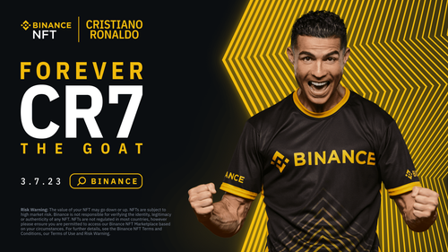 Cirstiano Ronaldo, în reclama pentru Binance
