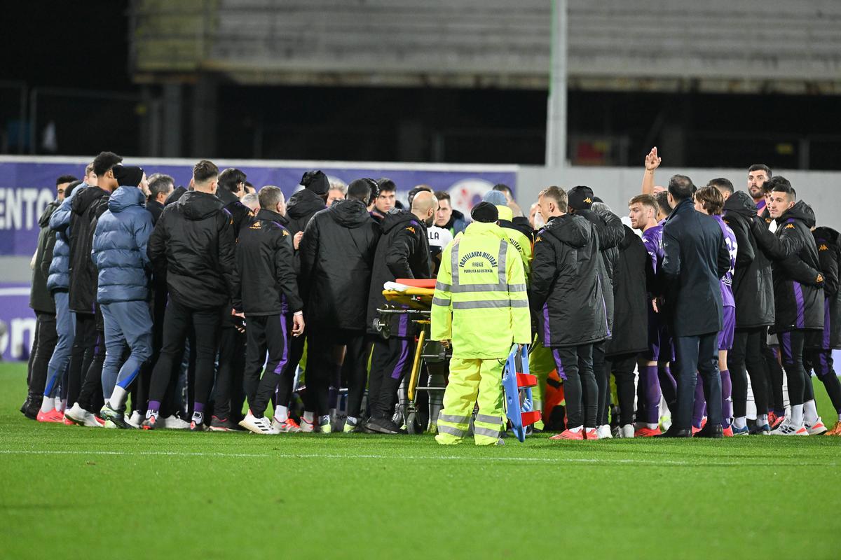 Fiorentina - Inter, abandonat. Edoardo Bove s-a prăbușit pe teren » Atenție, imagini cu puternic impact emoțional!