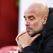 Pep Guardiola, în meciul Liverpool - Manchester City // foto: Imago Images