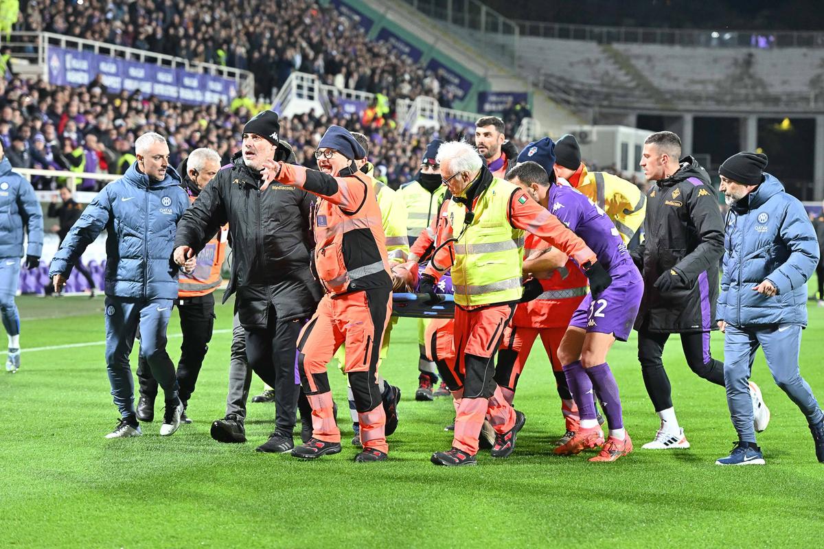 Fiorentina - Inter, abandonat. Edoardo Bove s-a prăbușit pe teren » Atenție, imagini cu puternic impact emoțional!