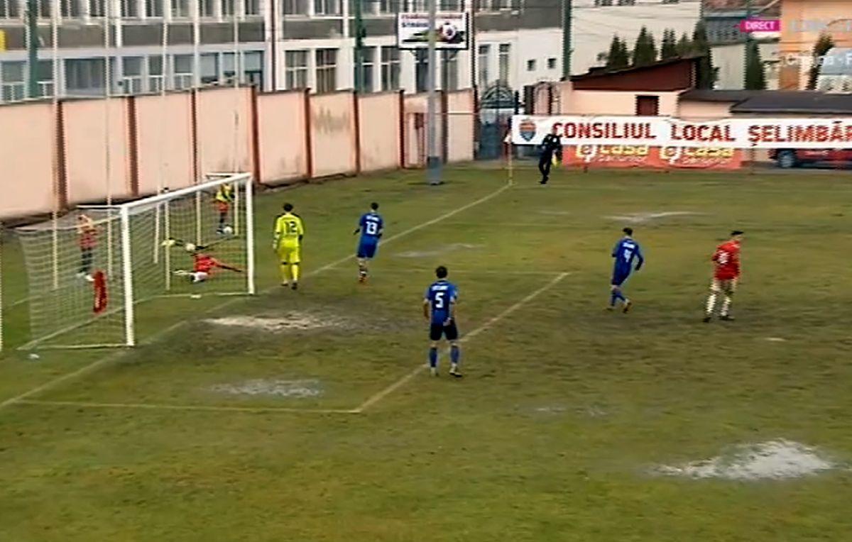 Fotbal printre bălți în Șelimbăr - CSA Steaua