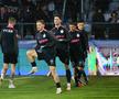 Florin Tănase, Alex Pantea, David Miculescu, Juri Cisotti și Daniel Graovac, înainte de Farul - FCSB 1-2/ Foto: Cristi Preda (GSP)