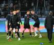 Juri Cisotti, Daniel Graovac, David Miculescu, Alex Pantea și Florin Tănase, înainte de Farul - FCSB 1-2/ Foto: Cristi Preda (GSP)