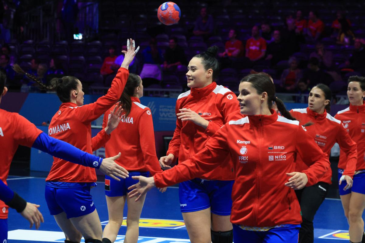România - Danemarca la CM Handbal 2025