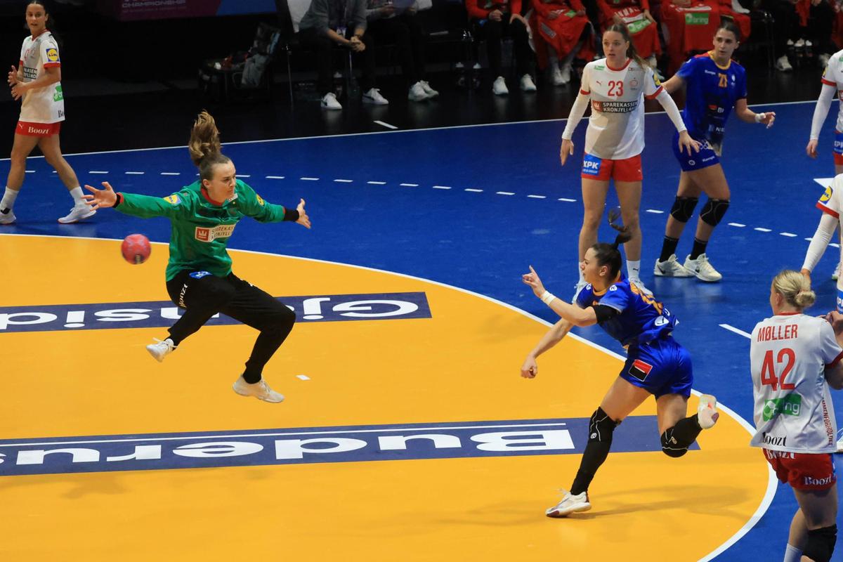 România - Danemarca la CM Handbal 2025