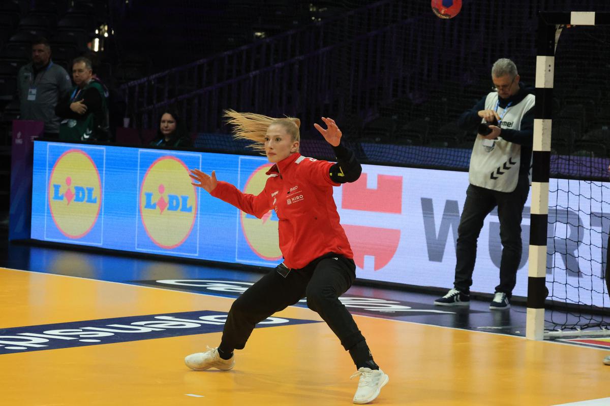 Elena Șerban, portarul echipei naționale