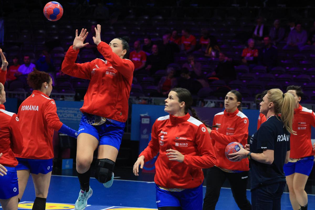 România - Danemarca la CM Handbal 2025