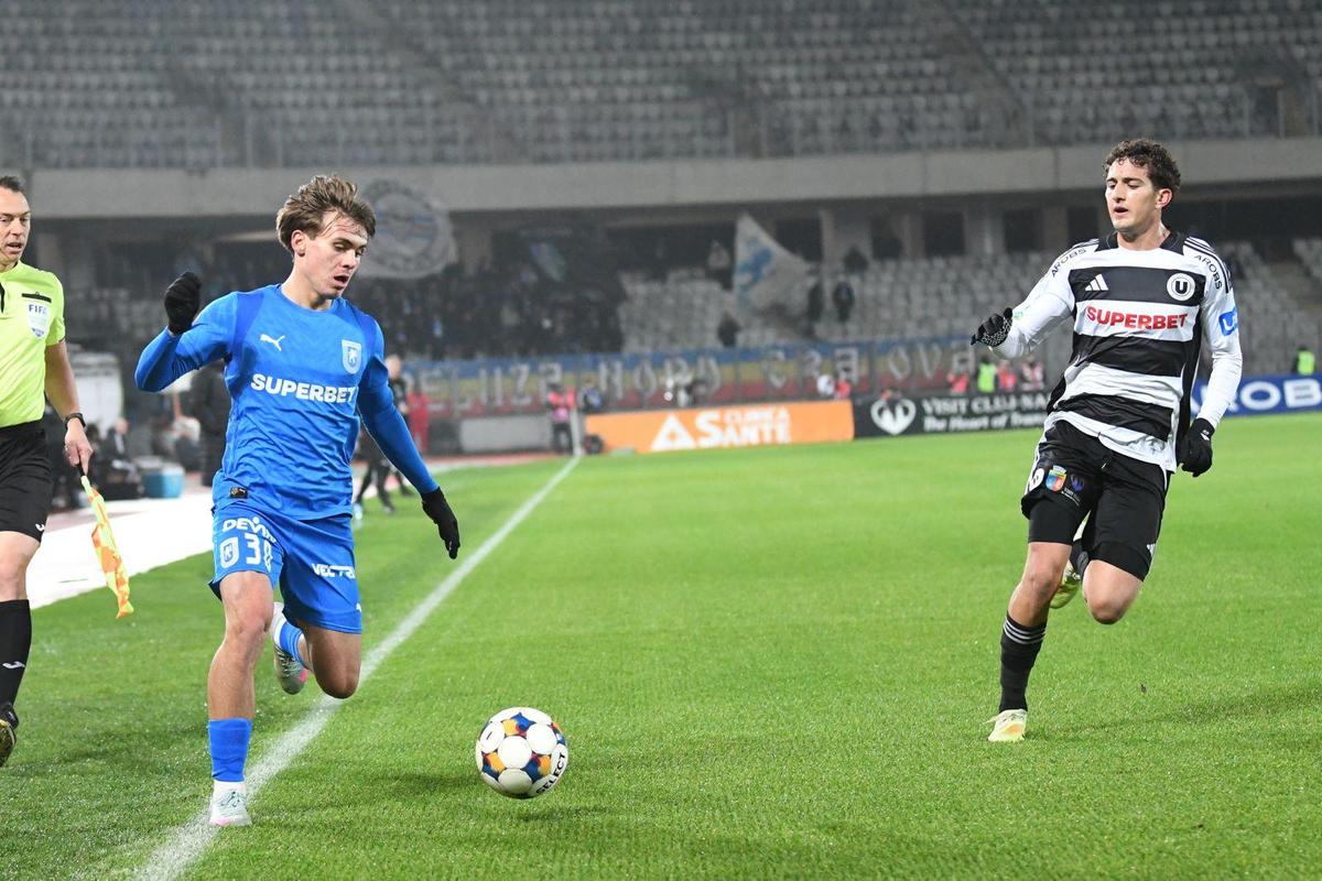 U Cluj - Universitatea Craiova: și-au pus piedică reciproc! Ratări imense în ultimul meci al etapei 18 din Superliga