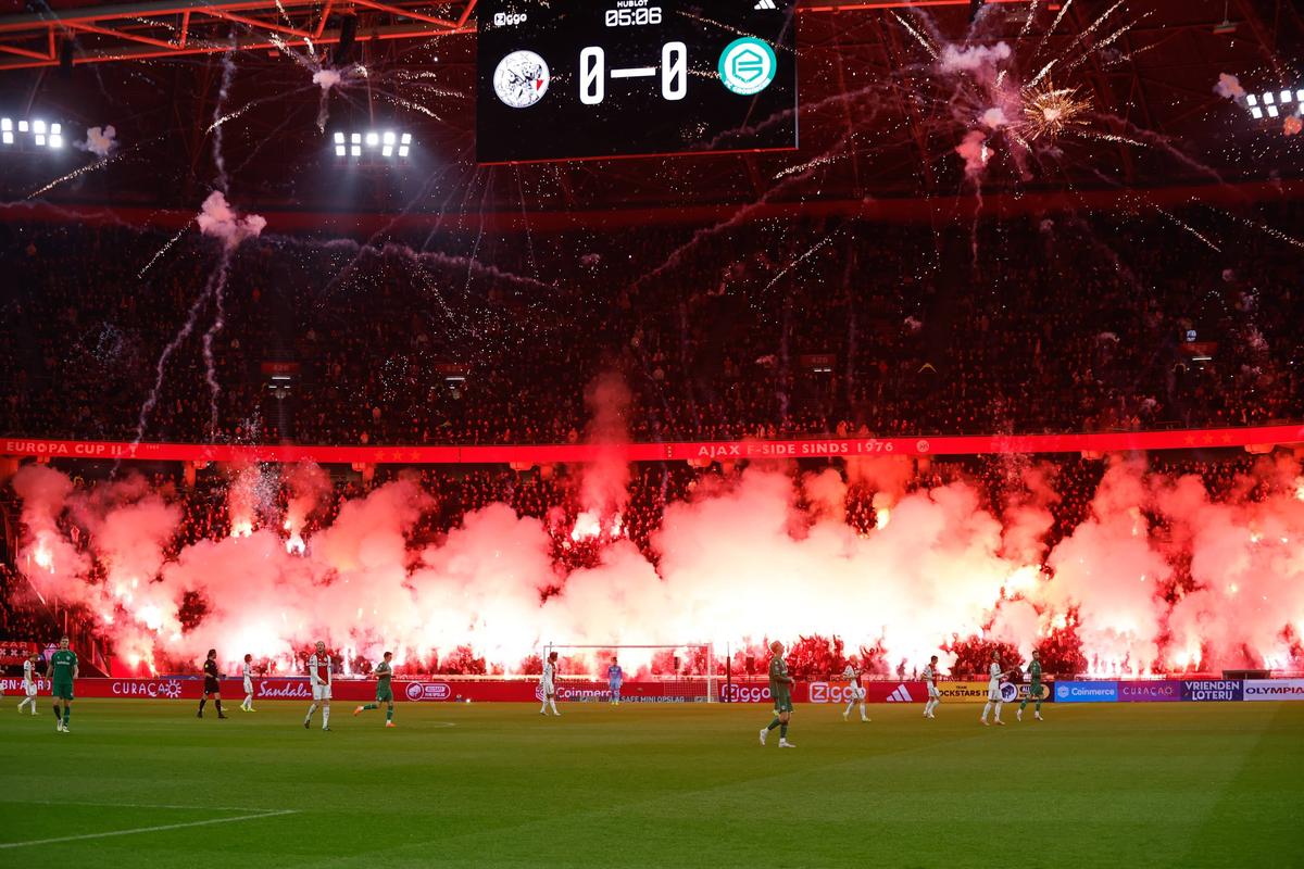 Imagini incredibile de la Ajax - Groningen/ foto Imago Images