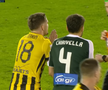 Răzvan Marin a fost eliminat în Panathinaikos - AEK Atena / foto: captură YouTube AEK Atena