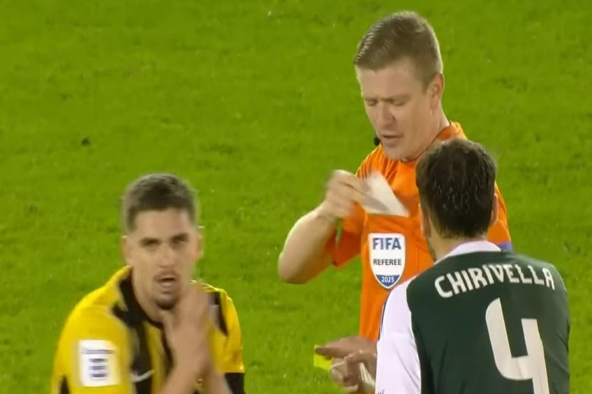 Răzvan Marin a fost eliminat în Panathinaikos - AEK Atena / foto: captură YouTube AEK Atena
