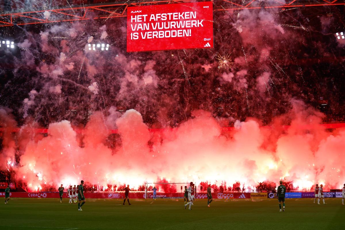 Imagini incredibile de la Ajax - Groningen/ foto Imago Images