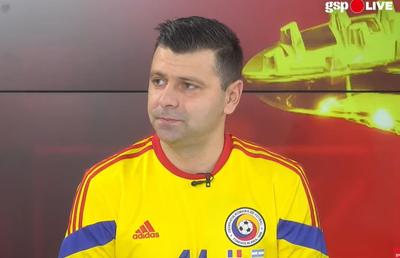 Rusescu a venit cu tricoul în care l-a înfruntat pe Messi, apoi s-a enervat în direct: „Să mai terminăm cu lucrurile astea”