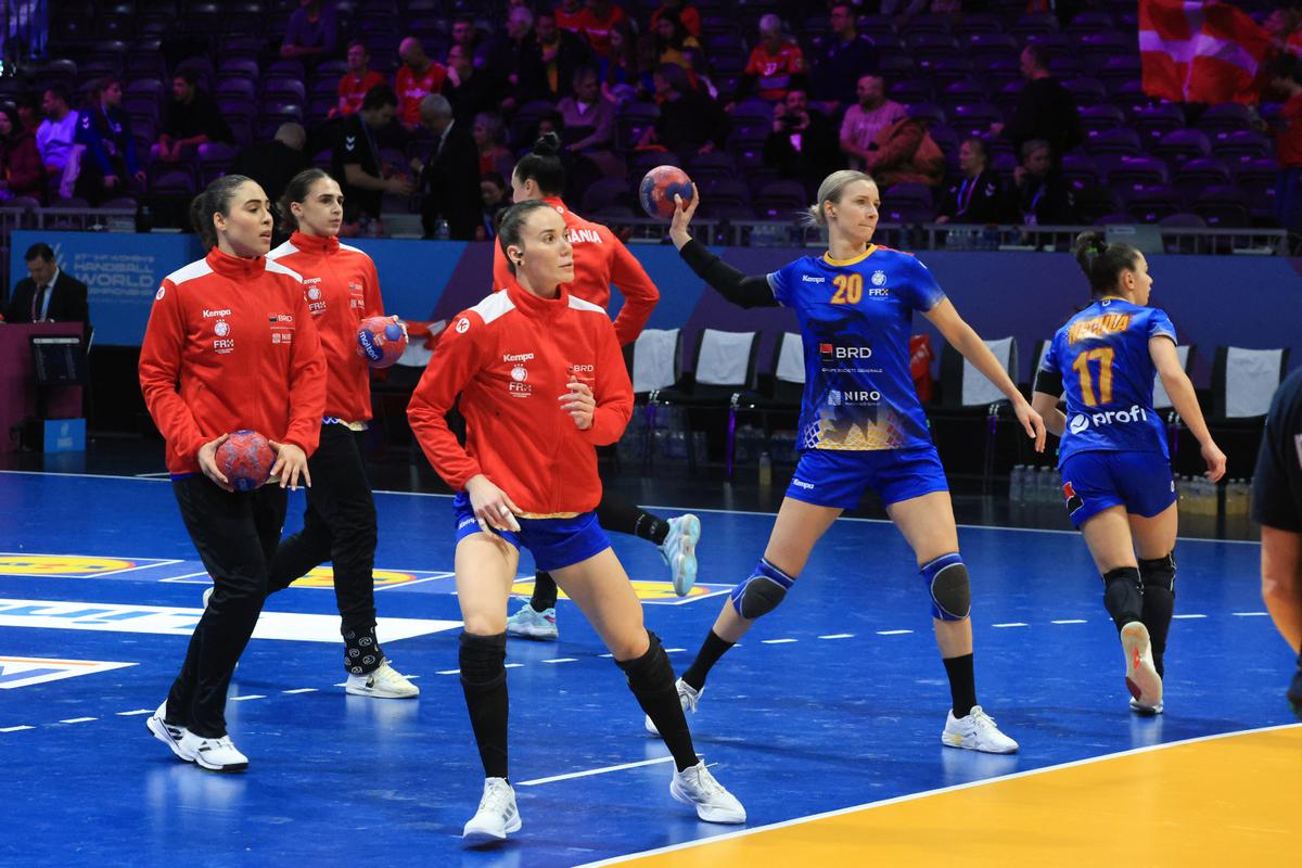 România - Danemarca la CM Handbal 2025