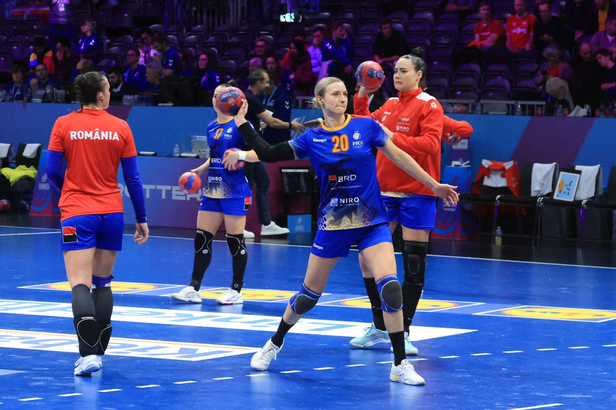 România - Danemarca la CM Handbal 2025