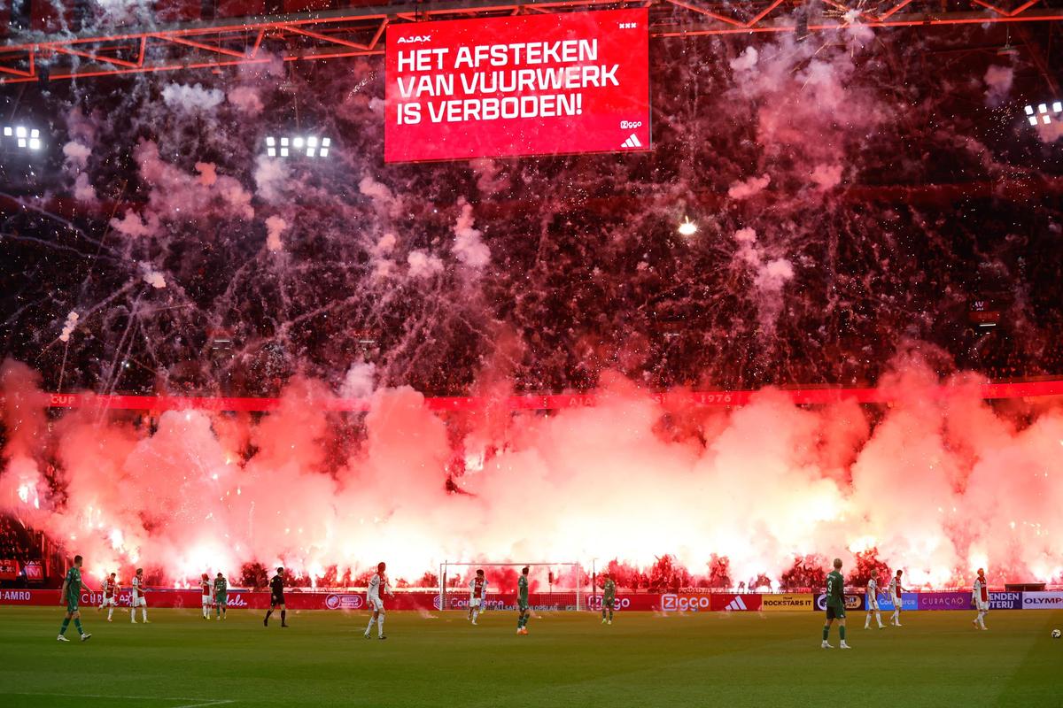 Imagini incredibile de la Ajax - Groningen/ foto Imago Images