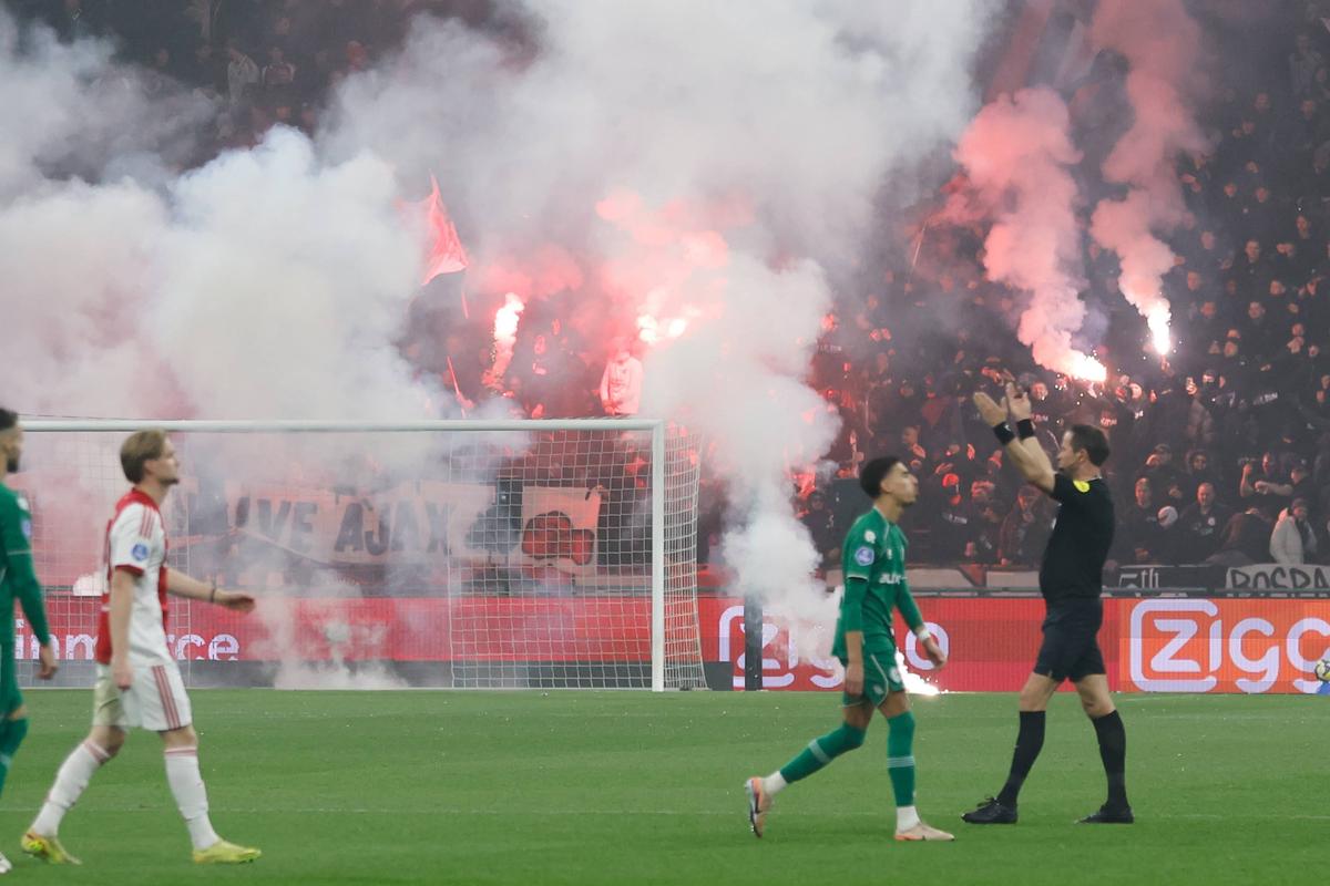 Imagini incredibile de la Ajax - Groningen/ foto Imago Images