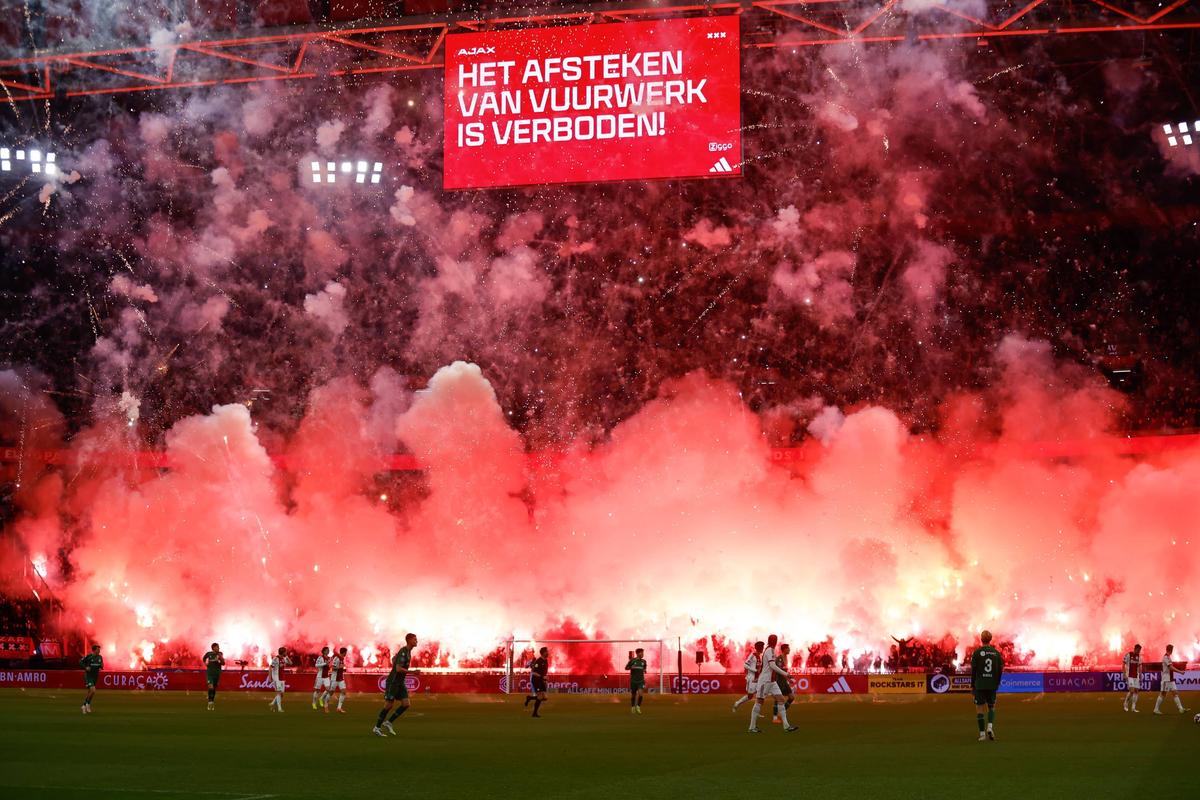 Imagini incredibile de la Ajax - Groningen/ foto Imago Images