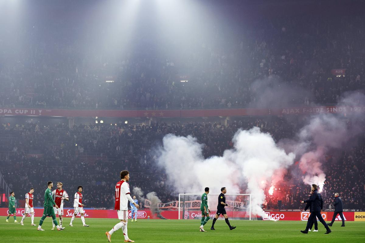 Imagini incredibile de la Ajax - Groningen/ foto Imago Images
