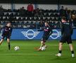 Juri Cisotti și Mihai Toma, înainte de Farul - FCSB 1-2/ Foto: Cristi Preda (GSP)