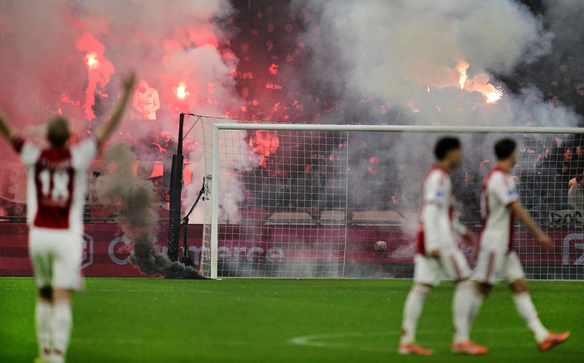 Imagini incredibile de la Ajax - Groningen/ foto Imago Images