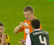 Răzvan Marin a fost eliminat în Panathinaikos - AEK Atena / foto: captură YouTube AEK Atena