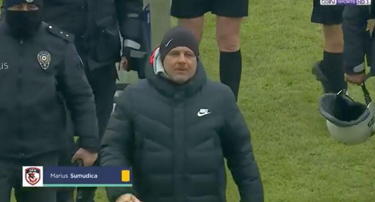 Erzurum - Gaziantep 1-1. Final de infarct! Șumudică ratează locul 1, după un penalty controversat, în prelungiri! Le-a cerut socoteală arbitrilor pe teren