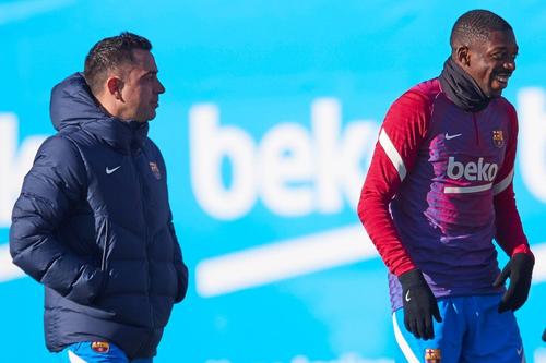 Xavi și Ousmane Dembele
Foto: Imago