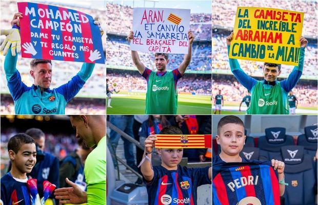Inițiativă minunată a catalanilor! Ce au făcut jucătorii Barcelonei pentru copiii bolnavi