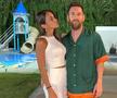 Lionel Messi și Antonela Roccuzzo, în noaptea de revelion/ foto Instagram @Leo Messi