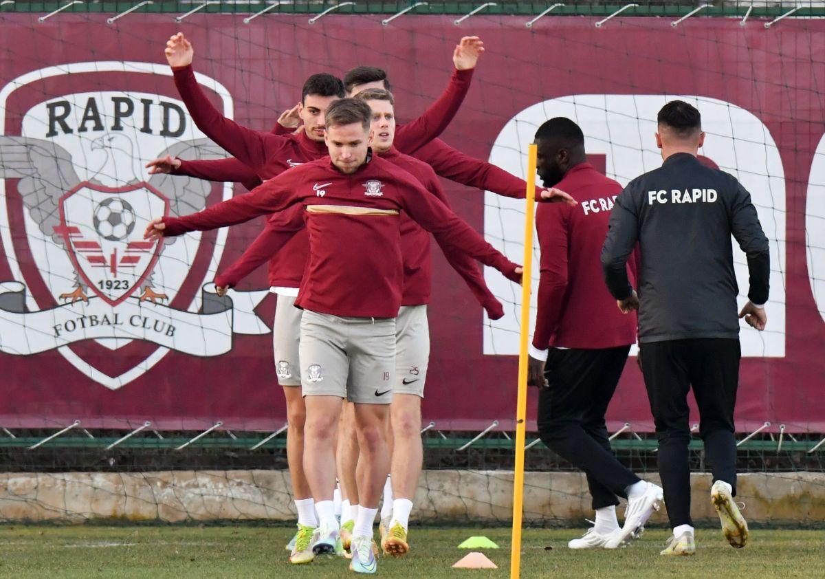 Rapid, prima echipă din Liga 1 care s-a reunit în 2023