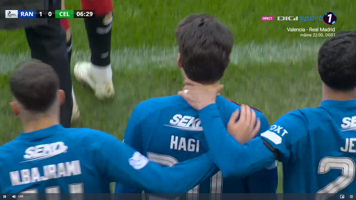 Ianis Hagi, superstar în Rangers - Celtic » Rezultat năucitor în derby-ul Scoției! Statisticienii au avut mult de lucru