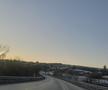 Zăpadă în Bulgaria, senin în Turcia