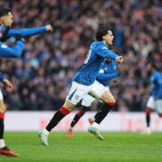 Rangers - Celtic, derby cu Ianis Hagi pe 2 ianuarie 2024 / FOTO: GettyImages
