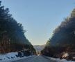 Zăpadă în Bulgaria, senin în Turcia