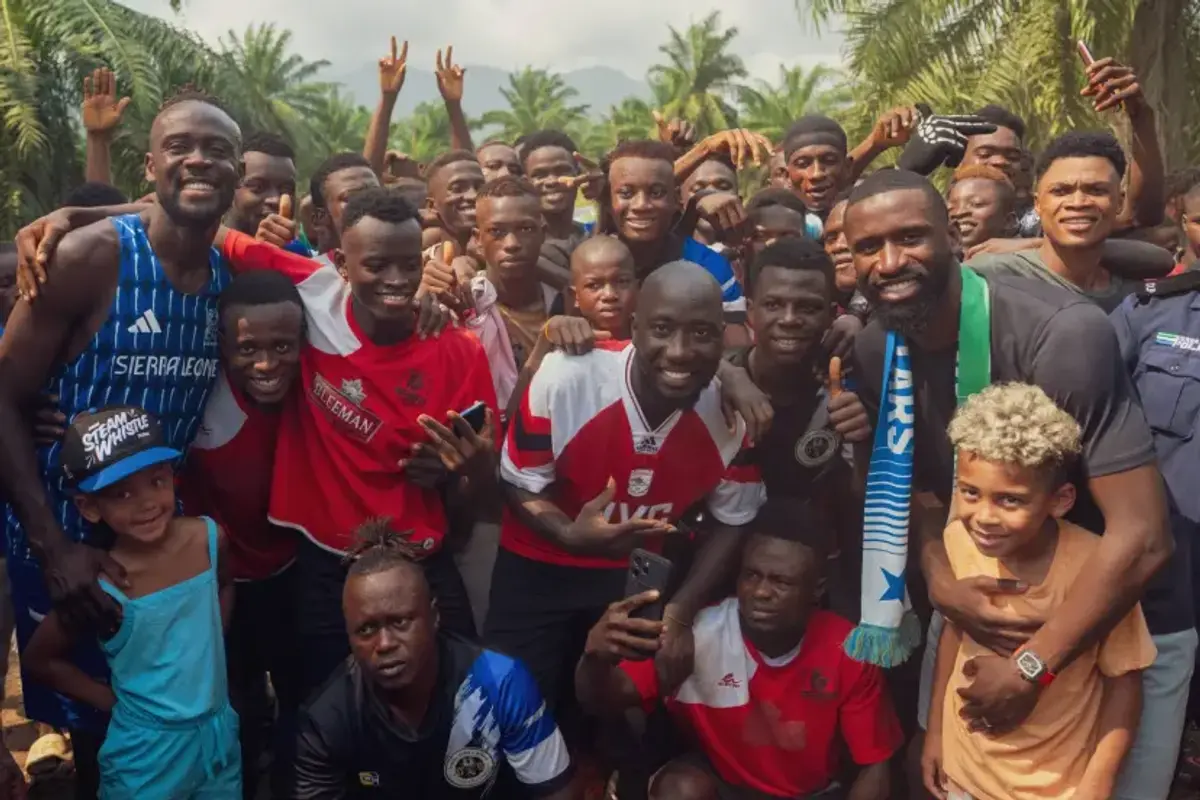 Antonio Rudiger, vizită umanitară în Sierra Leone: „Asta contează cu adevărat în viață”