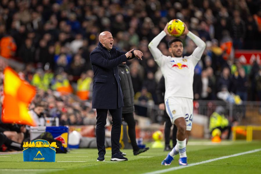Arne Slot la meciul dintre Liverpool și Leeds, scor 0-0 / Imago Images Arne Slot, realist în privința jocului lui Liverpool: „Nu este suficient”