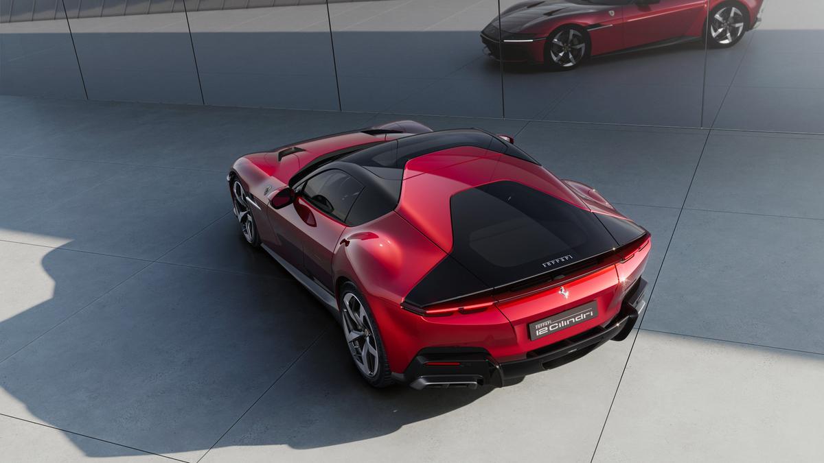 Ferrari 12Cilindri (Dodici Cilindri), noua mașină a lui Sergio Ramos