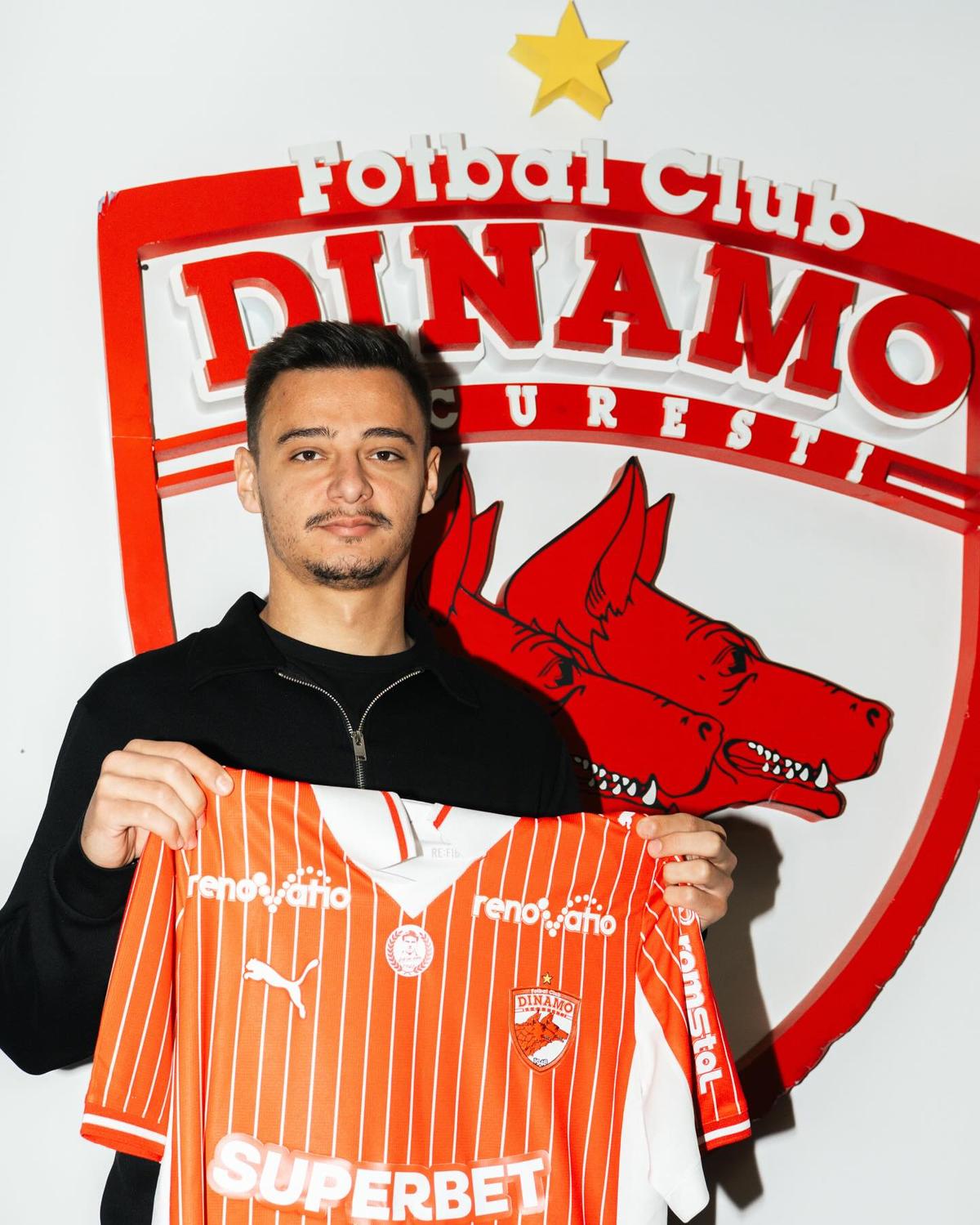 Dinamo a prezentat primul transfer din 2026: „Un vis din copilărie devine realitate” » Contract bizar