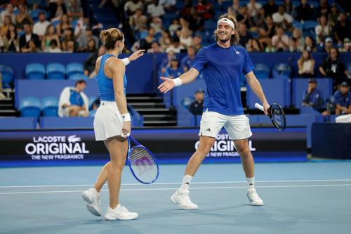 Maria Sakkari și Stefanos Tsitsipas la United Cup Foto: Imago Images