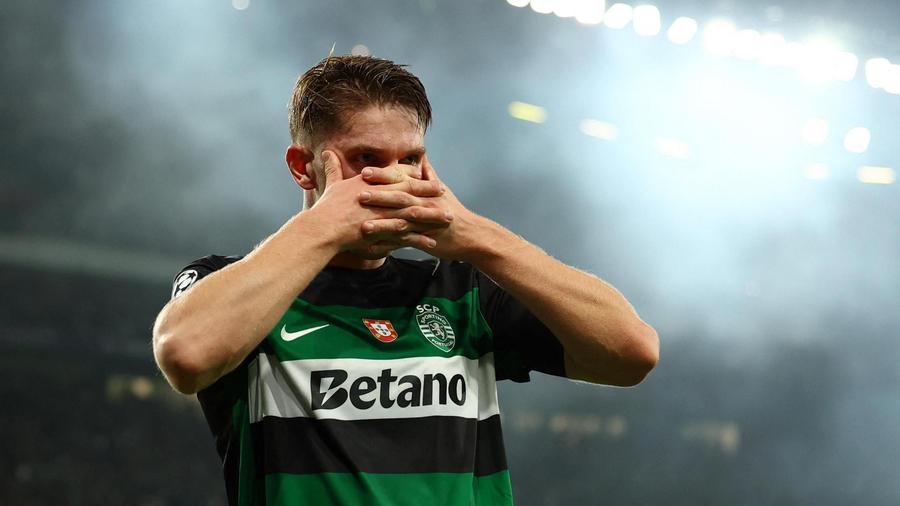 Viktor Gyokeres, în perioada petrecută la Sporting Lisabona / foto: BBC Semne de întrebare despre Gyokeres: „Nu e chiar atât de bun pe cât a arătat la Sporting”