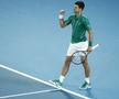 Novak Djokovic - Dominic Thiem 6-4, 4-6, 2-6, 6-3, 6-4 // VIDEO + FOTO Rege la Melbourne! Djokovic revine magistral în fața lui Thiem și continuă lupta cu recordurile